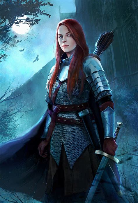 Pin By Jeremy Henderson On Rpg Inspiration Female Knight Character Portraits Warrior Woman