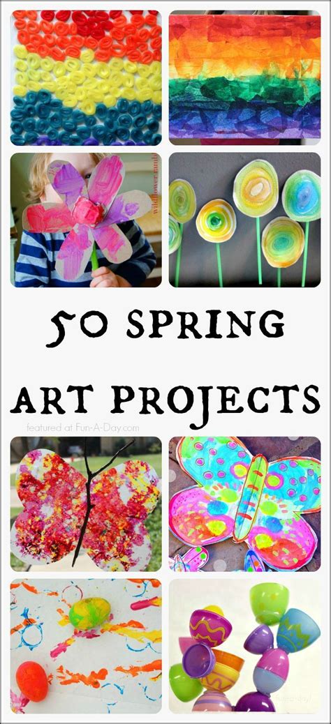 Absolutely Beautiful Spring Art Projects For Kids To Make Spring Art