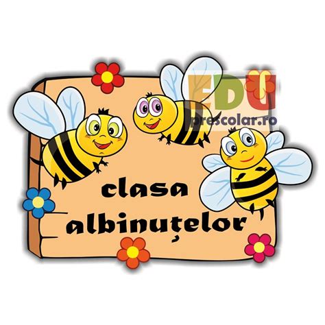 Placuta Usa Grupa Albinutelor Decoratiuni Si Decoruri Eduprescolarro