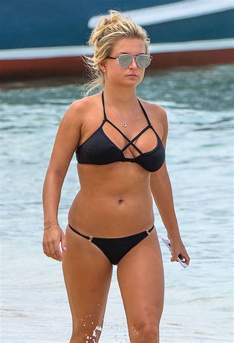 Zara Holland Hot In Bikini Beach In Barbados 8 8 2016