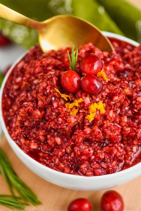 Cranberry, pineapple, and walnut relish. Cranberry Relish Recipe! | Easy thanksgiving recipes ...