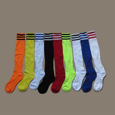 2018 Freeship 1 Pair Soccer Football Socks Long Stockings Size Eu39 44 Adult Towel Bottom Non