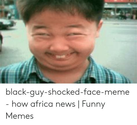 Download Surprised Face Meme Guy Png And  Base