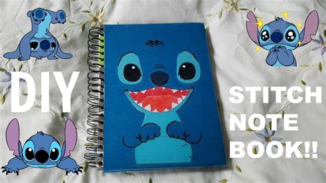 Diy Stitch Notebook Youtube