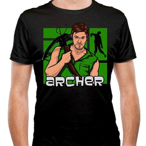 Archer Mens Fitted T Shirt We Heart Geeks