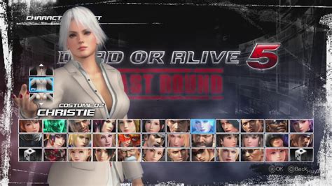 Dead Or Alive 5 Last Round Christie All Sexy Costumes In Motion Jiggle Physics Ps4 Youtube
