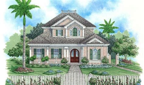 Key West House Plan Weber Design Group Naples Jhmrad 132939
