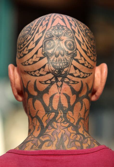 Extreme Body Modification London Tattoo Weird Tattoos Head Tattoos