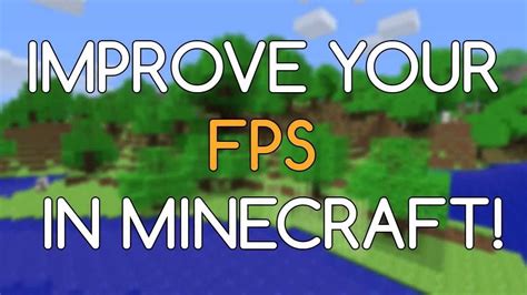 How To Get 60 More Fps In Minecraft 1710 Youtube