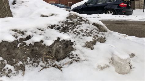 The Problem With Dirty Snow Goes Deeper Than Its Looks Chicago News