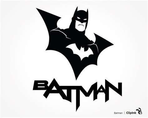 Batman Svg Batman Clipart Batman Sign Silhouette File Digital