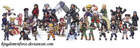 All Naruto Sprites By Shinyseabass On Deviantart