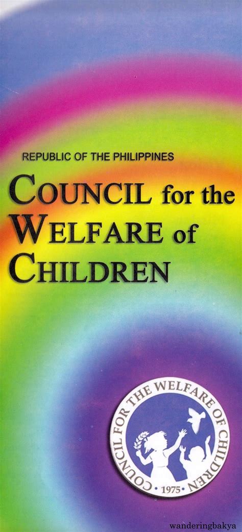 Council For The Welfare Of Children Wandering Bakya
