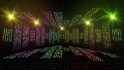 Adding music to your video makes for a more engaging media experience. Music Waves Room, Lights Bulbs Animation, Rendering ...