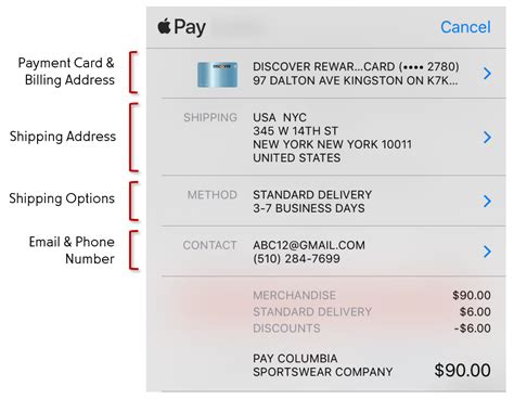 How Do I Use Apple Pay With My Order Columbia Support