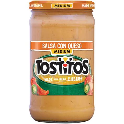 Original restaurant style tortilla chips. Tostitos Salsa Con Queso Medium | Hy-Vee Aisles Online ...