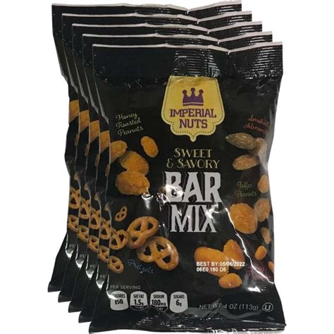 Imperial Nuts Sweet And Savory Bar Mix 113g X 5 Woolworths