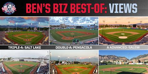 Bens Best The Minor Leagues Top Ballpark Views