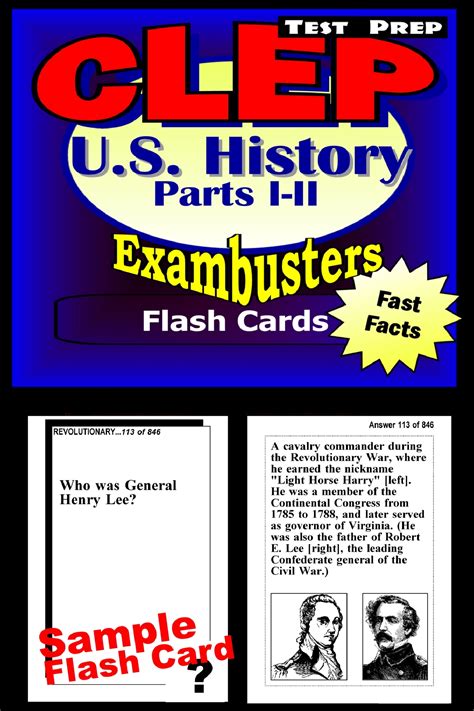 Clep United States Hisory I And Ii Test Prep Review Exambusters
