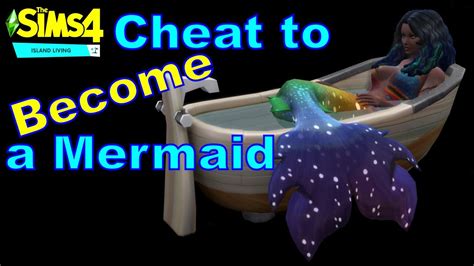 Cheat To Turn Your Sim Into A Mermaid Youtube