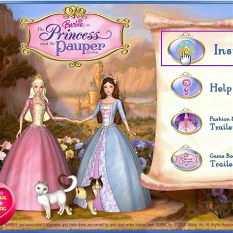Barbie Princess And The Pauper Pc Game Maxbsmarts