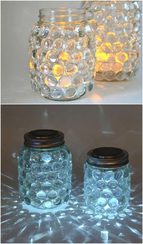 These Solar Mason Jar Luminaries Are Super Easy To Make And Pretty To Boot Just Use Simple