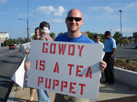 Dead Air: Anti-Republican picket in Spartanburg