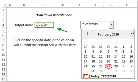 How To Create A Drop Down List Calendar Date Picker In Excel