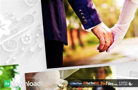 This adobe after effects wedding templates free download comes loaded with complete video manual, and can be used for advertising as well this template comes with free wedding videos compilation feature and ensures easy adjustability. Adobe After Effects Free Template - Videohive Projects...