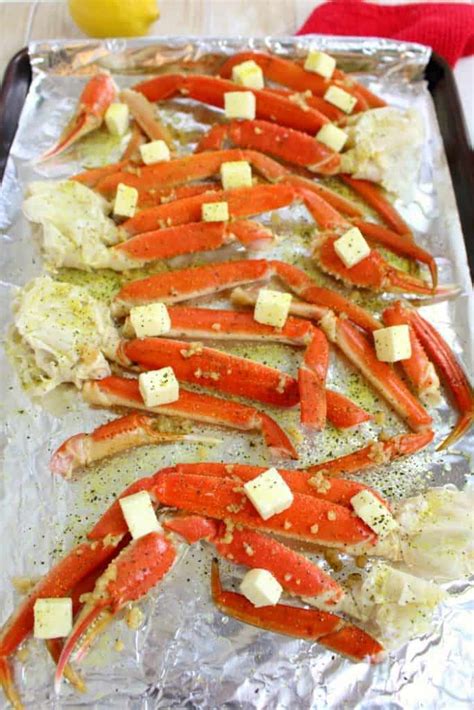 Oven Baked Snow Crab Legs Kembeo