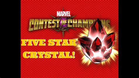 Fourth Five Star Crystal Marvel Contest Of Champions Iosandroid
