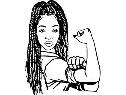 French braid drawing art, braid, hand, people, vertebrate png. Black Girl With Braids Drawing | Free download on ClipArtMag