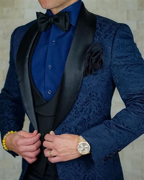 Awasome Black And Blue Prom Suits Ideas Melumibeautycloud