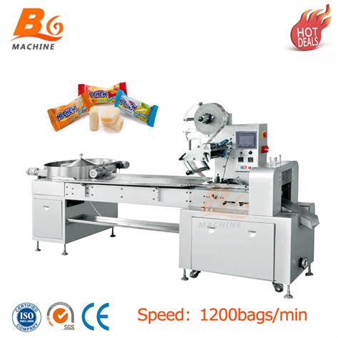 Full Automatic Turntable Type Feeding Small Confectionery Candy Packing