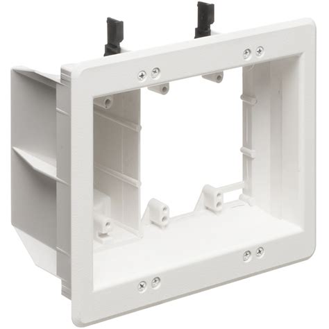Its pretty easy to learn & for me finished. Arlington 3-Gang TV Box - White