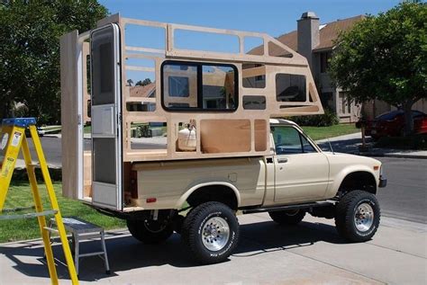 Great Conversion Camper Trailer Homemade 17 Truck Bed Camping Truck