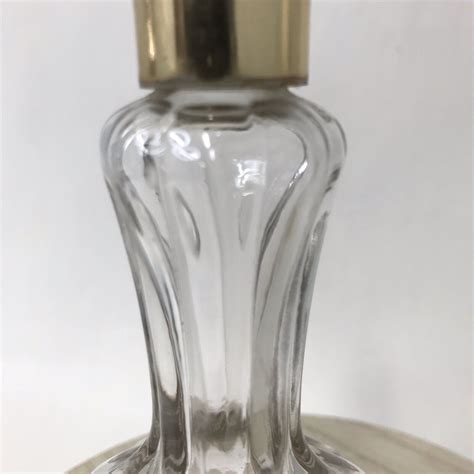 Vintage Avon Dew Kiss Decanter Bottle 4 Oz Clear Glass Art Deco Vanity Empty Ebay