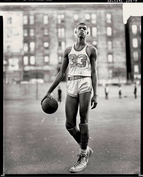 Lew Alcindor Later Known As Kareem Abdul Jabbar At Age Sixteen In New