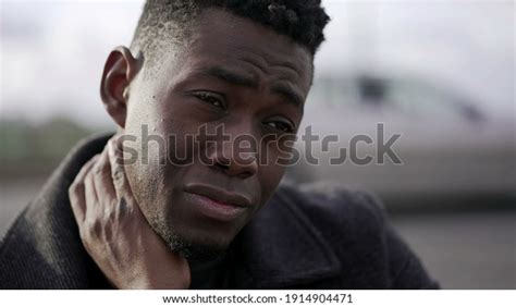 Stressed Ou Black African Man Feeling Stock Photo 1914904471 Shutterstock