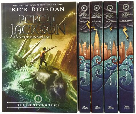Percy Jackson And The Olympians 5 Book Paperback Boxed Set Just 2100