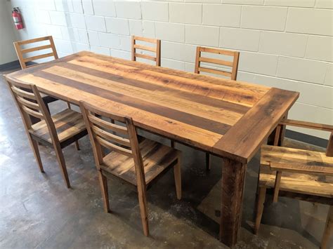 Barn Wood Kitchen Table