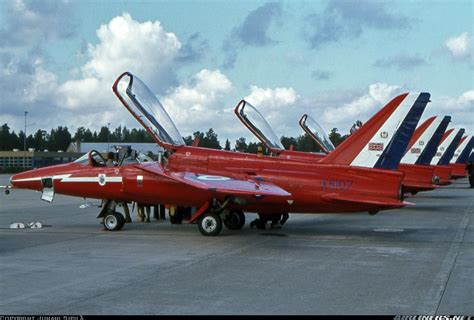 Photos Hawker Siddeley Gnat T1 Aircraft Pictures Raf Red Arrows Red