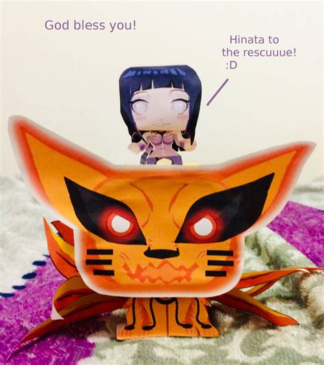 Hinata Ninetails Naruto Papercraft By Guitarseer On Deviantart