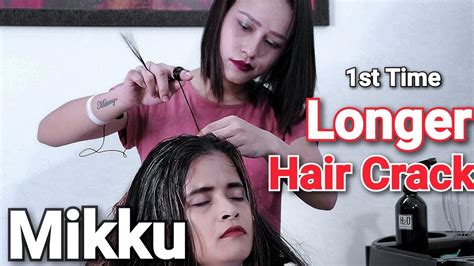 Asmr Head Massage By Miku Indian Girl Hair Cracking To Cosmic Lady
