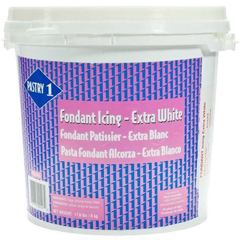 Fondant Icing Extra White By Pastry 1 Buy Baking And Pastry Online