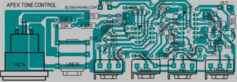 Stereo amplifier circuit diagram we are going to design here is basically the combination of two mono audio amplifier. Skema dan layot PCB Apex tone control dengan mic input | Rangkaian elektronik, Elektronik, Gitar