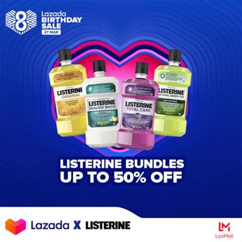 Join the lazada birthday sale & enjoy millions of lowest price guaranteed deals. Listerine Bundles Promotion Up To 50% OFF on Lazada ...