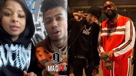 Blueface Confronts Gf Chrisean Rock About Lil Baby And Rick Ross 😱