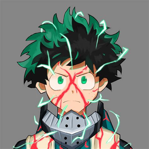 Artstation Midoriya Full Cowl Fan Art