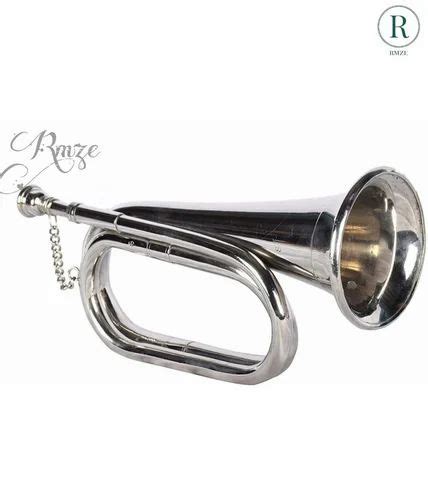 Wind Brasscopper Rmze Professional Silver Bugle 400 Gm At Rs 999
